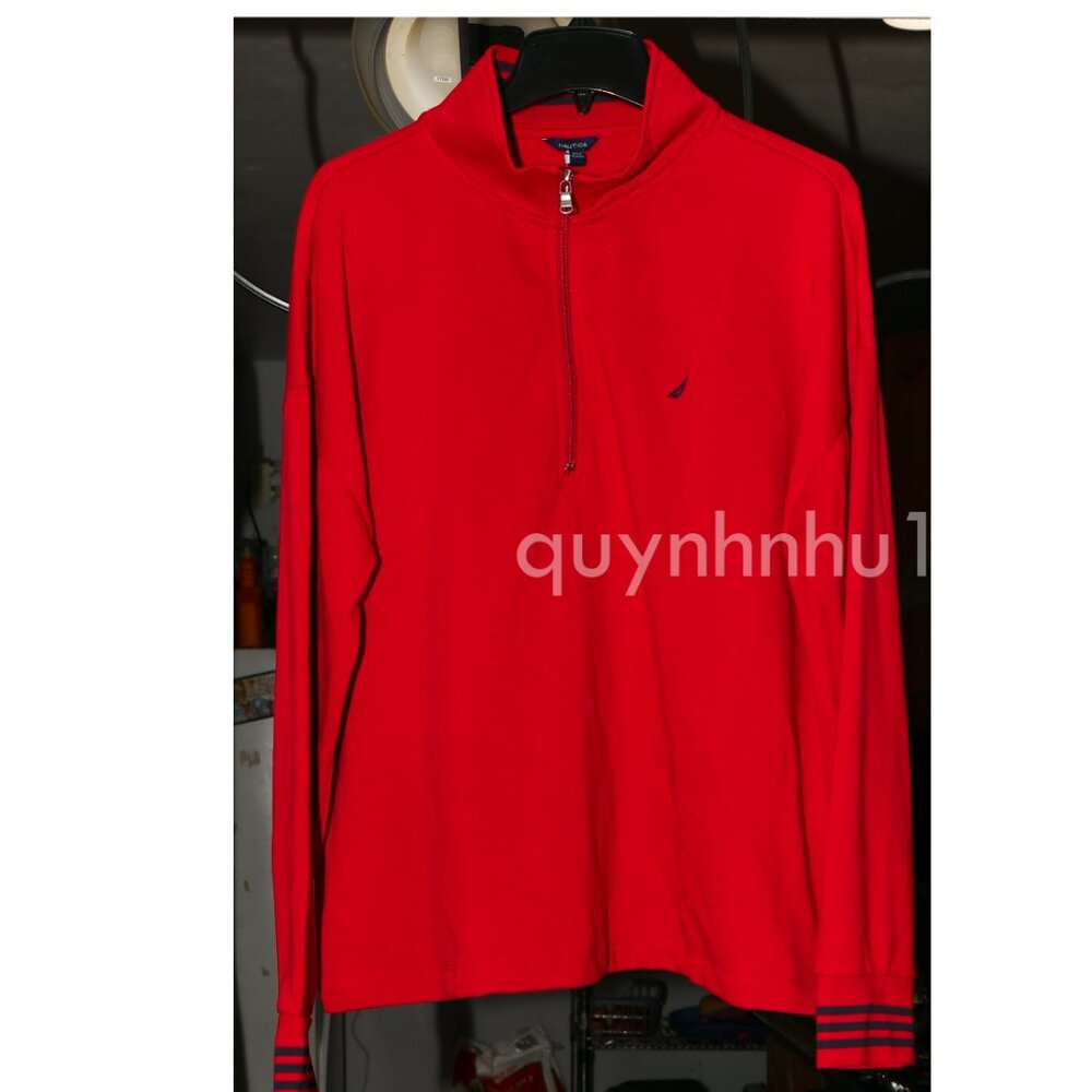 Nautica Women's Quarter Zip pullovers.